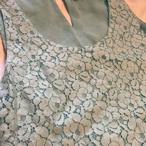 Artizia: Talula Blue Tank Top Size Medium - Picture 2 of 3